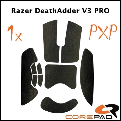 Corepad PXP Plain Pure Xtra Extra Performance Grips Mouse Grip Tape Pulsar Supergrip Razer DeathAdder V3 DA 3 DA3 PRO